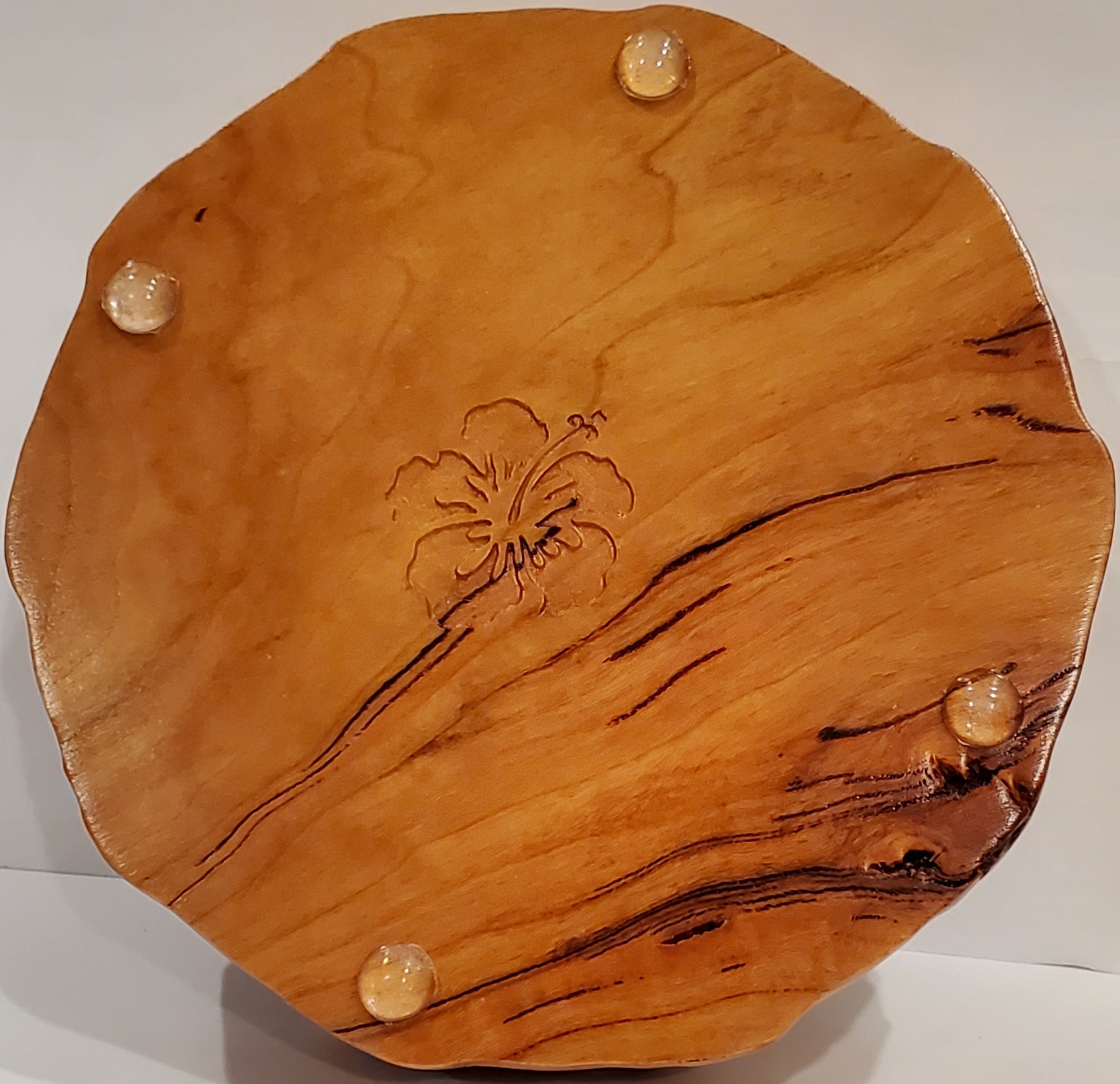 Buy Custom Wooden 3Wick Candle Holder Wreath Wreath Carving Wooden Candle Holder Round