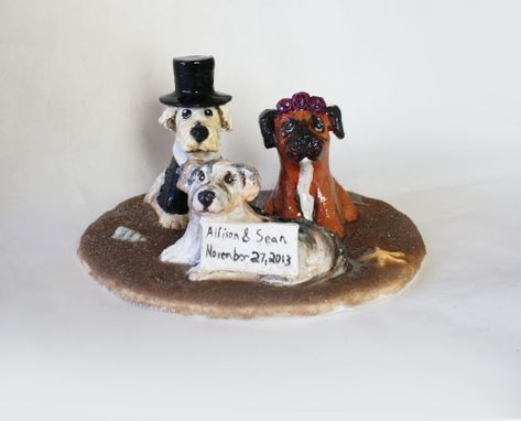 Custom Made Pet Lovers Cake Topper