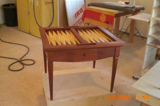 Custom Made Backgammon Table