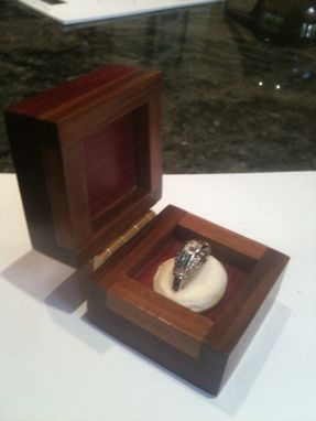 Custom Made Ring-Engagement Box
