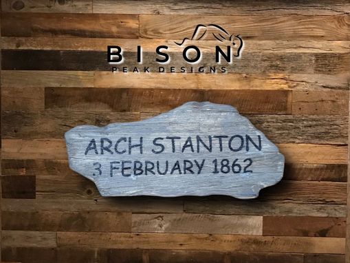Custom Made Reclaimed Oak Signs Made To Order.