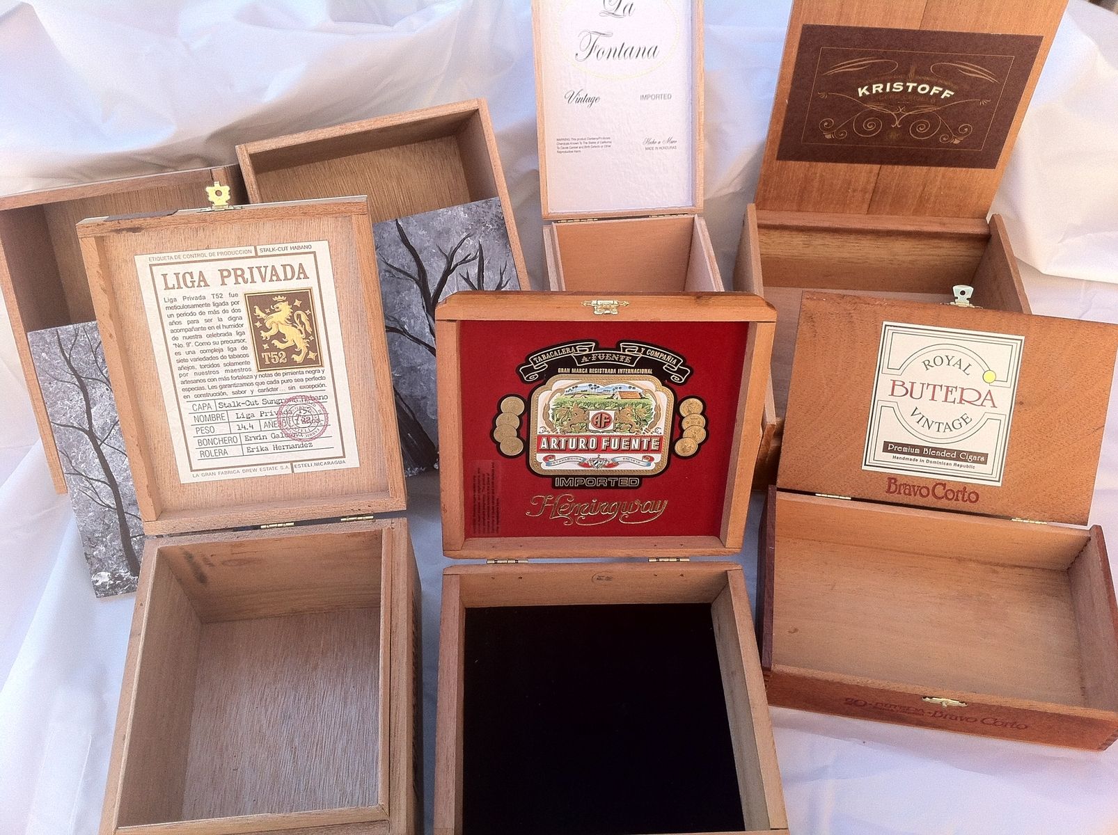 Custom Painted Keepsake, Memento, Storage Boxes by Kellie Art