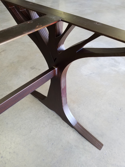 Custom Made Metal Table Base (Oak Tree) by Urban Ironcraft | CustomMade.com