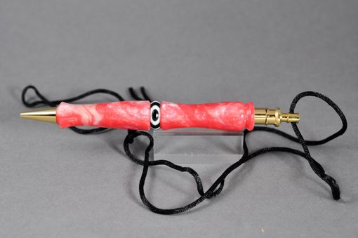 Custom Made Nso Pink Lanyard Pen