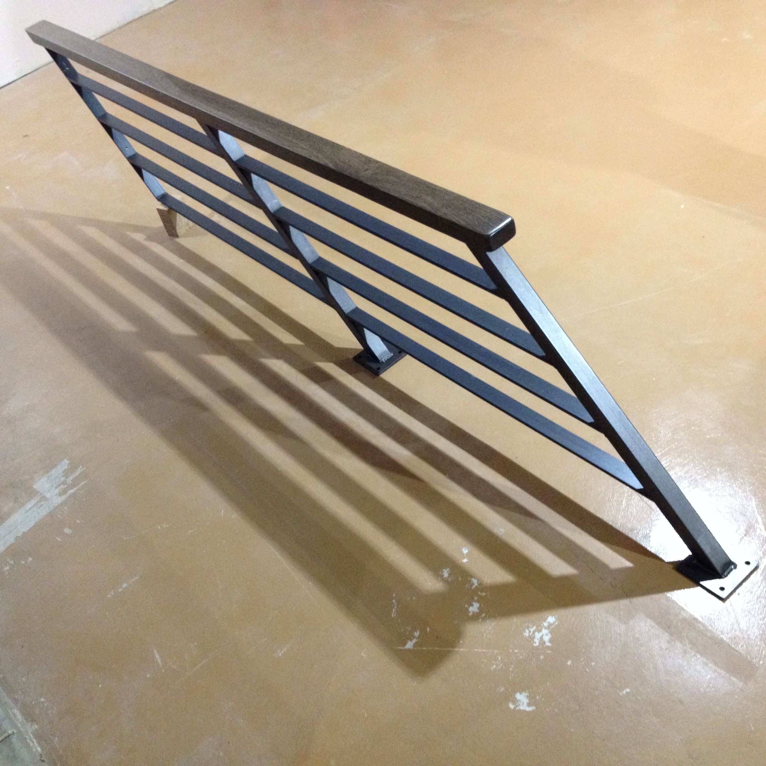 horizontal slat railing Railings Design Resources