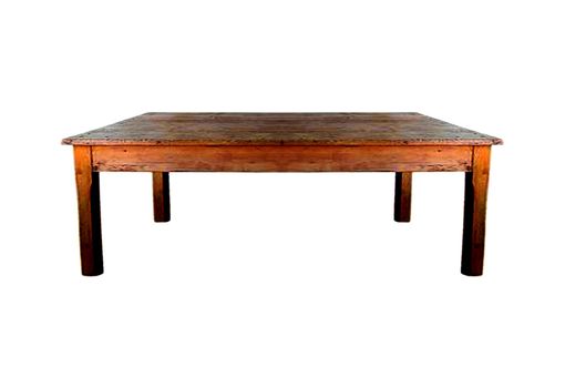 Custom Made Rustic Tuscan Style Farmhouse Table By Rustic Furniture Hut