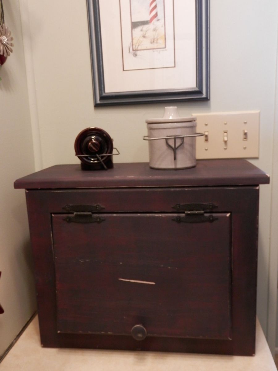 Hand Made Rustic Style Countertop Medicine Cabinet By