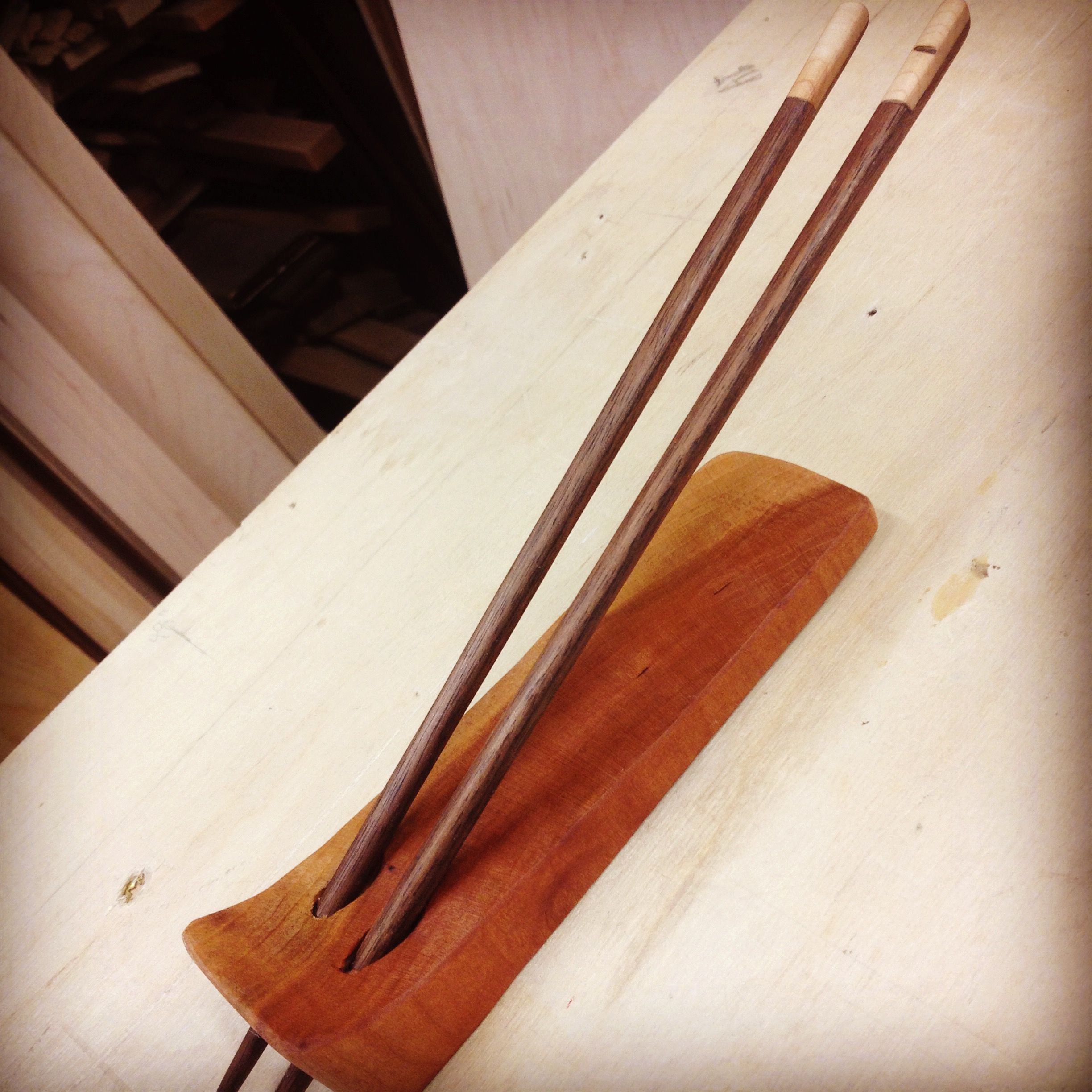 Buy Custom Exotic Hardwood Chopsticks, made to order from Anagram Woods