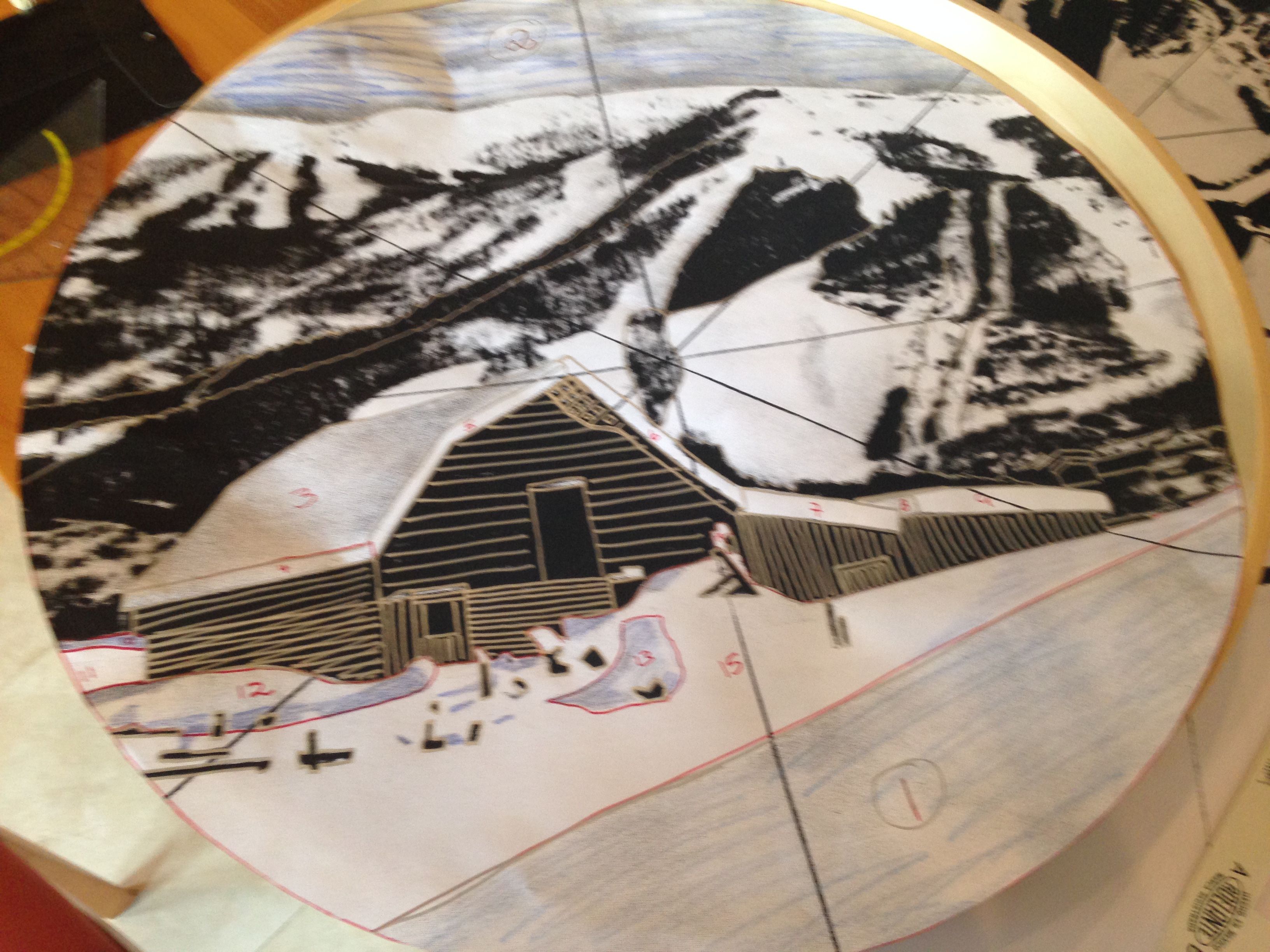 Handmade Lazy Susan Mosaic by Aval Glass Art Llc