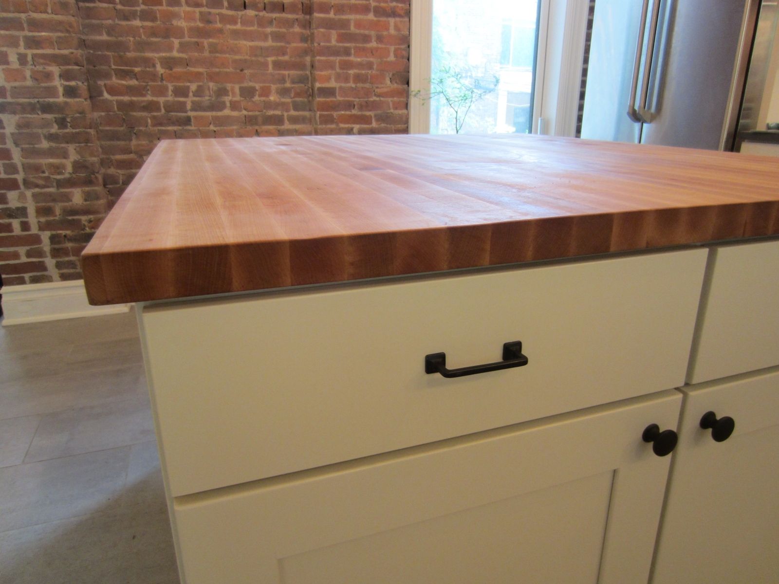 Custom Butcher Block Kitchen Island Top By Elias Custom Furniture And