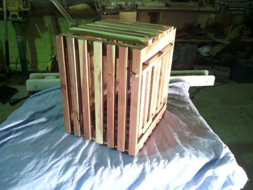 Custom Made Wooden Bird Cage