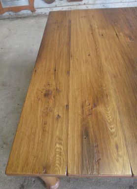 Custom Made Reclaimed Oak Coffee & End Table Set
