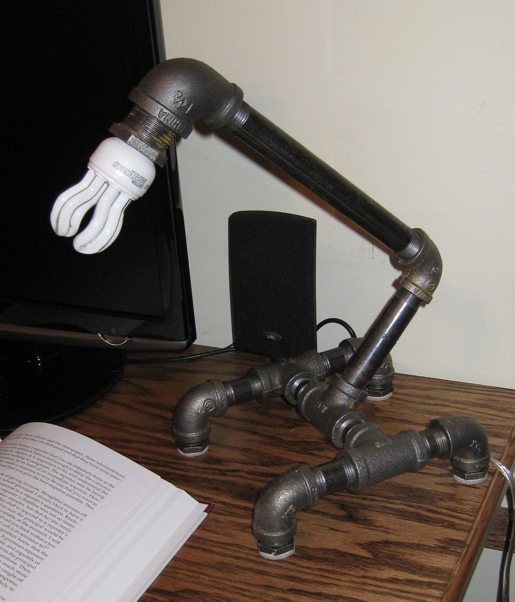 Custom Black Iron Pipe Lamp Sp 1b Steampunk By Milton Custom Black Iron Pipe Lamp Sp 1b Steampunk By Milton Douglas Co Custommade Com