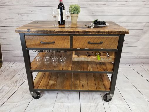 vineyard kitchen bar cart