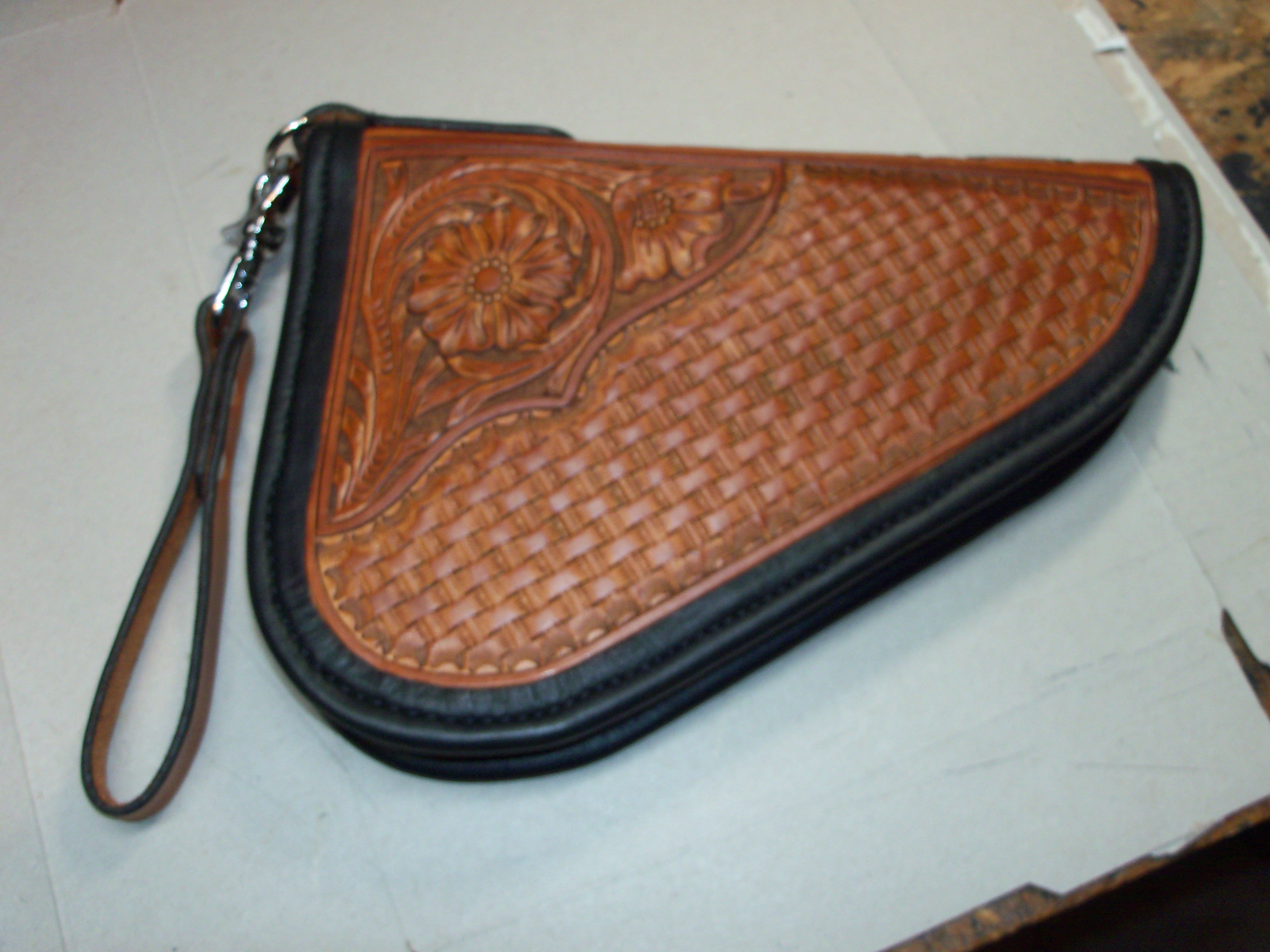 Hand Crafted Pistol Revolver Cases, Gun Rugs by Hubbard Leather