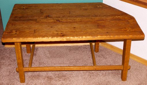 Custom Made Reclaimed Wood Rustic End Table By Rustic Furniture Hut