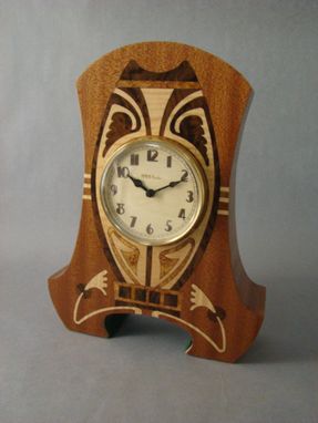 Custom Made Art Nouveau Clock