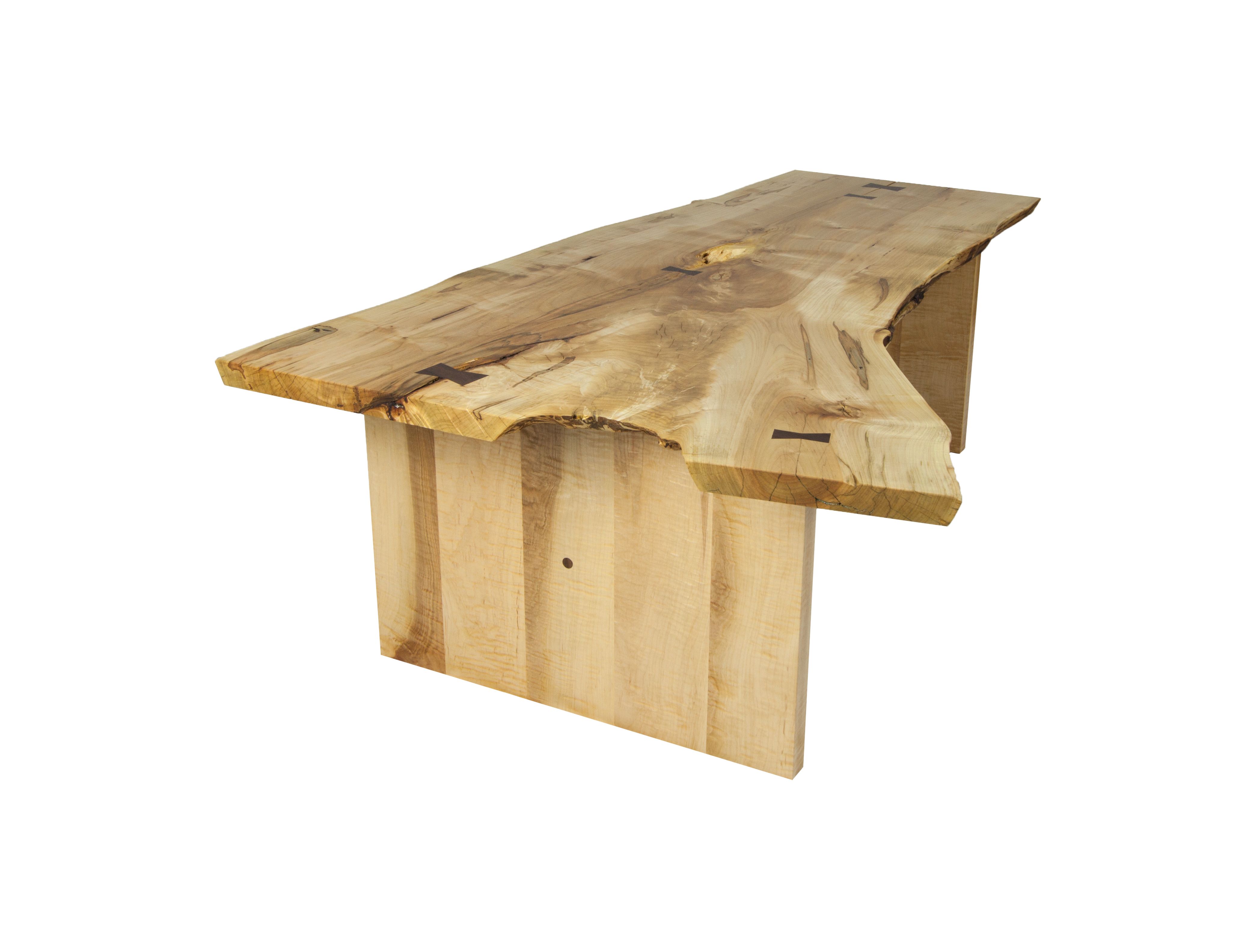 Buy Hand Crafted Handmade Ambrosia Maple Live Edge Coffee Table, made
