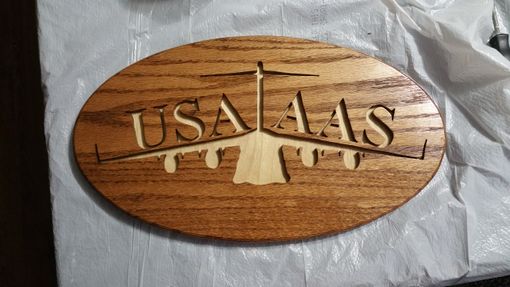 Custom Made Oak Sign