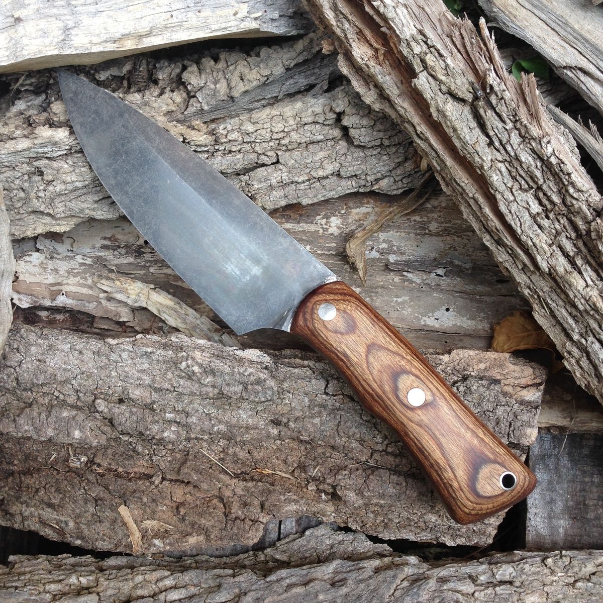 Hand Crafted Alaskan Hunting Knife by DF Custom Knives | CustomMade.com