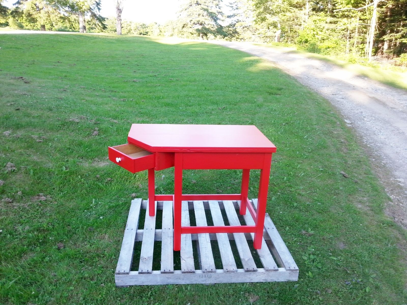 Handmade Accent Table by Tekoa Missions