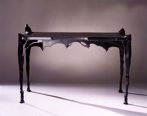 Custom Made Black Hall Table