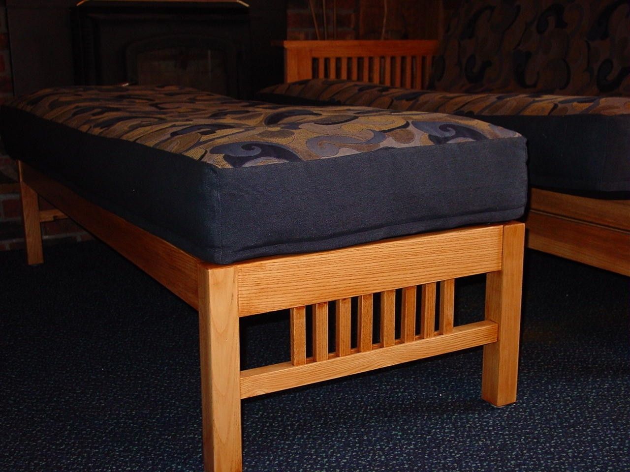 Custom Mission (Craftsman) Style Futon Sofa/Bed by Woodworks