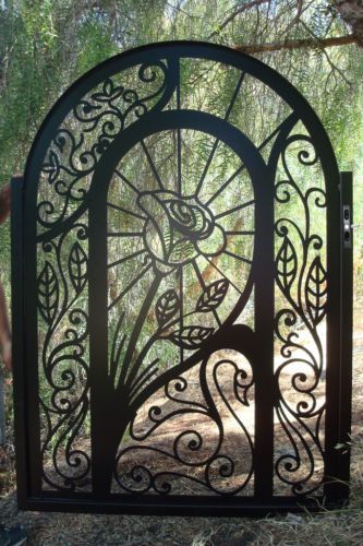 Handmade Metal Iron Steel Art Garden, Metal Art Garden Gates