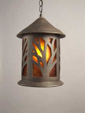 Custom Made Ceramic Round Pendant Lamp
