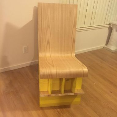 Custom Made Curved Bookcase Chair