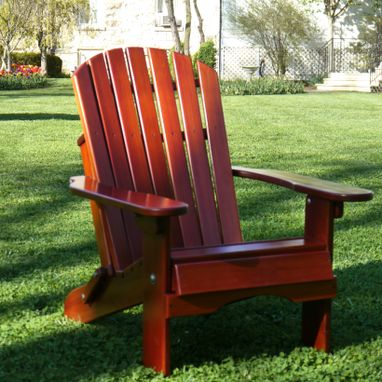 Custom Made Folding Adirondack Chair
