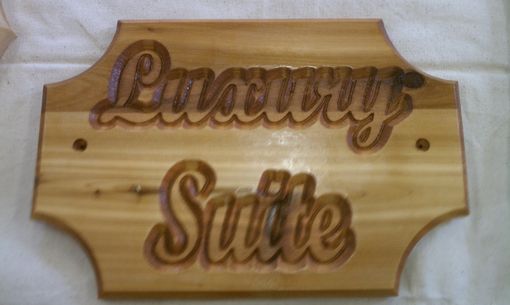 Custom Made Custom Wood Signage