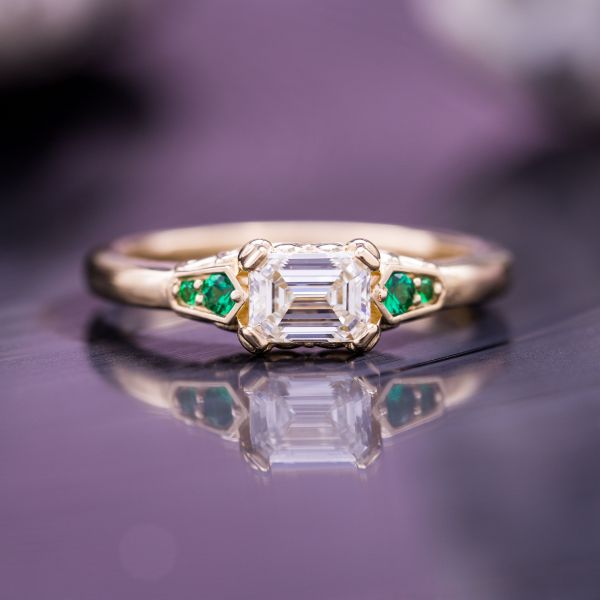 0.71ct Emerald Cut Diamond