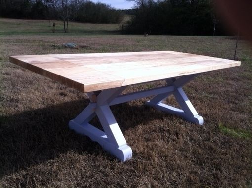 Custom Made Lerner Country Kitchen Table W/Drop Leaves