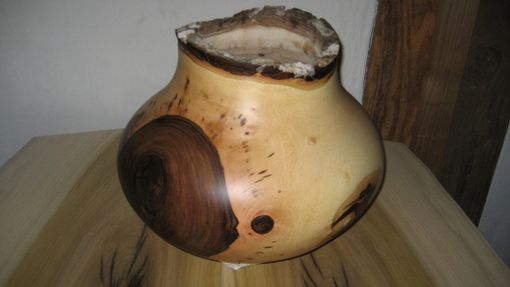 Custom Made English Walnut Hollow Form