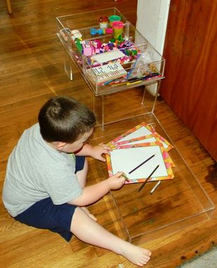 Custom Made Acrylic Craft/Lego Table - Floor Size Model For Young Kids - Hand Crafted, Custom Made