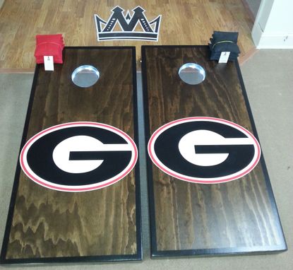 Custom Made Corn Hole Board Games ! (Corn Toss)