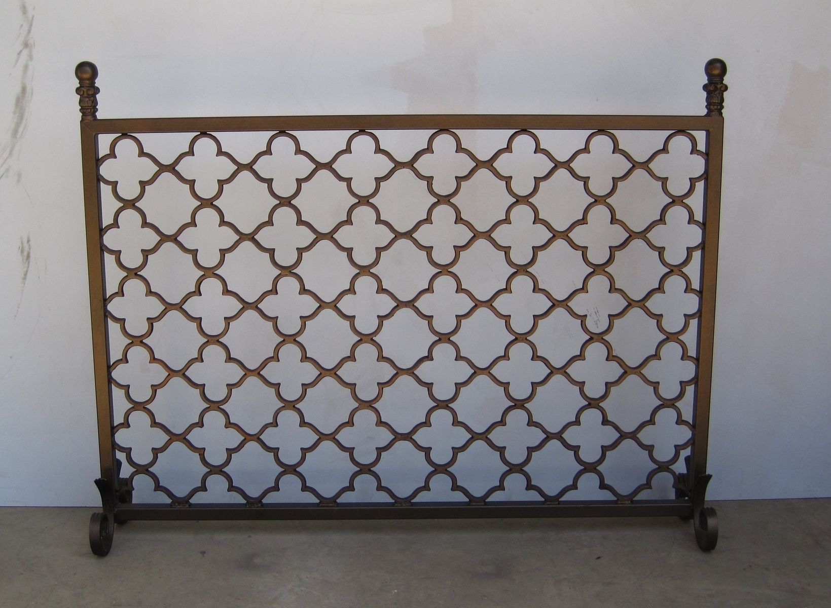 Custom Metal Fireplace Screen By Garzamade Llc Custommade Com