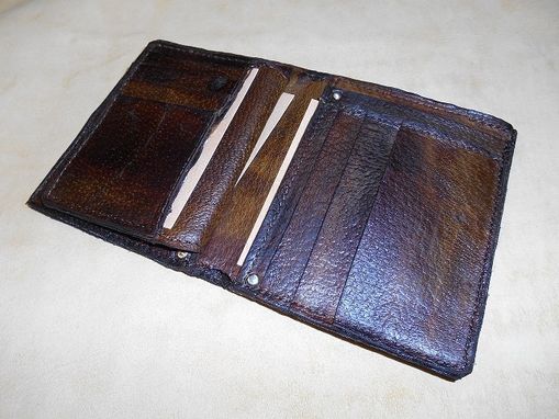 Custom Made Handmade Leather Wallet