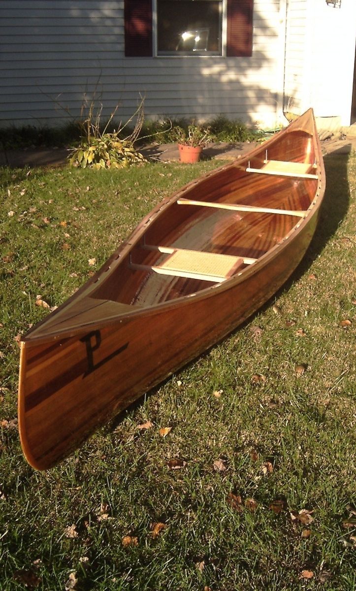 Handmade Cedar Strip Canoe by Plane Art Woodworks | CustomMade.com