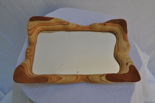 Custom Made Sculpted Framed Mirror.  1019