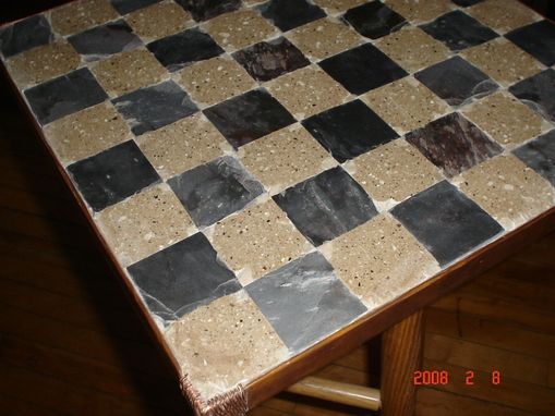 Custom Made Chess Board/ Game Board