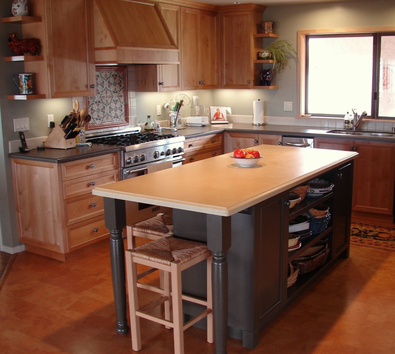 Custom Made Wine Country Kitchen by Dan Joseph Woodworks