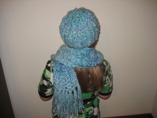 Custom Made Crochet Hat And Scarf Set Made To Order