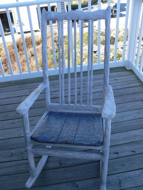 Custom Made Rocking Chairs, Carved