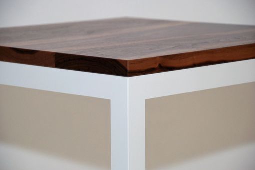 Custom Made Blanco Cube Coffee Table