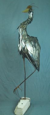 Custom Made Blue Heron