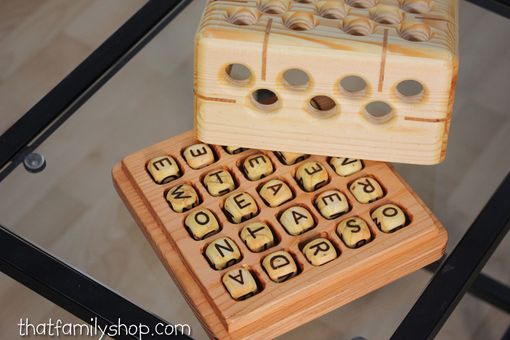 Custom Made Big Boggle  |  Heirloom-Quality Word Game