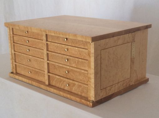 Custom Made Ten Drawer Jewelry Cabinet