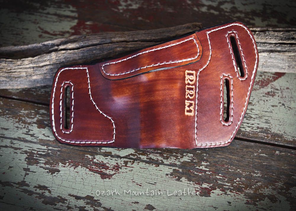 Buy Handmade Custom Leather Gun Holster With Name Or Initials, made to